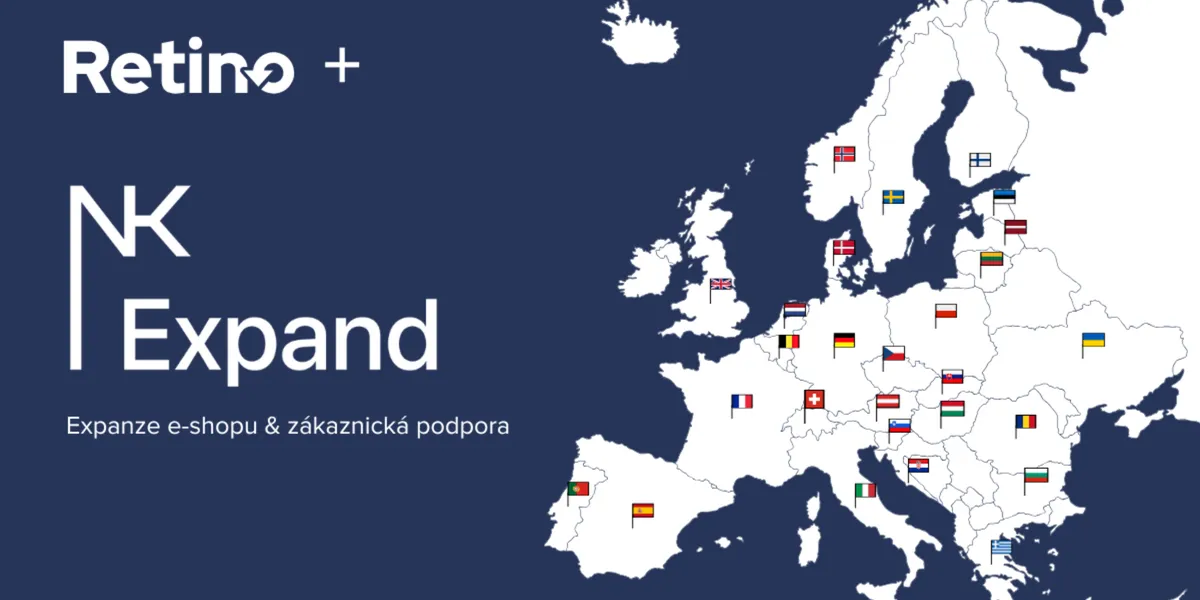 Jak uspět při expanzi e-shopu do zahraničí? Pomůže Retino spolu s lokalizovanou podporou od NK Expand