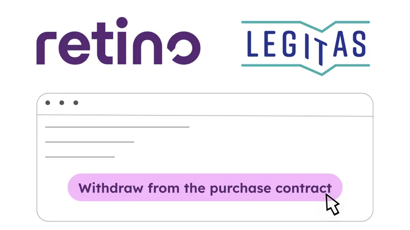 New Legal Requirement in E-Commerce: The Withdrawal Button