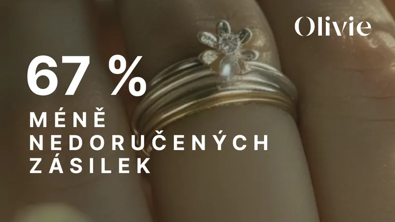 Olivie: až o 67 % méně nedoručených zásilek díky Retino Tracking