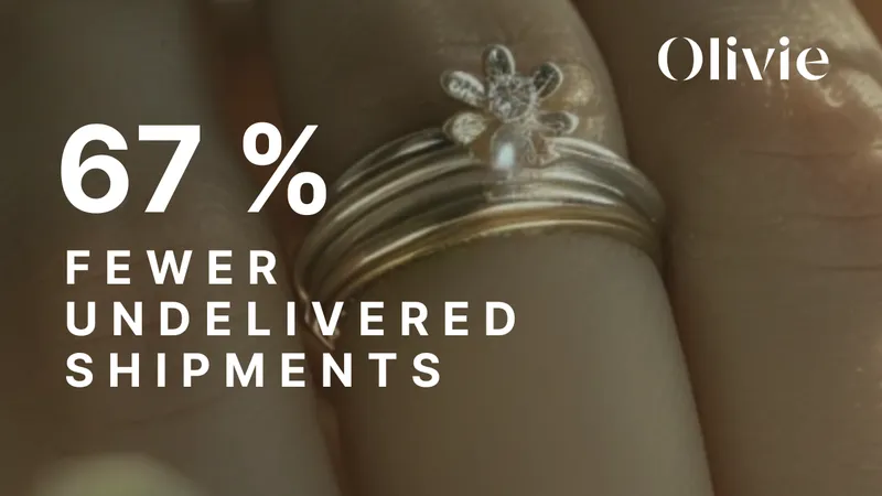 Olivie: Up to 67% Fewer Undelivered Shipments Thanks to Retino Tracking