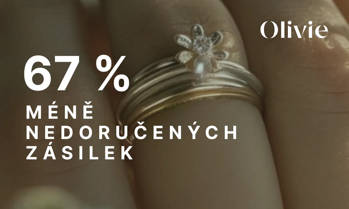 Olivie: až o 67 % méně nedoručených zásilek díky Retino Tracking