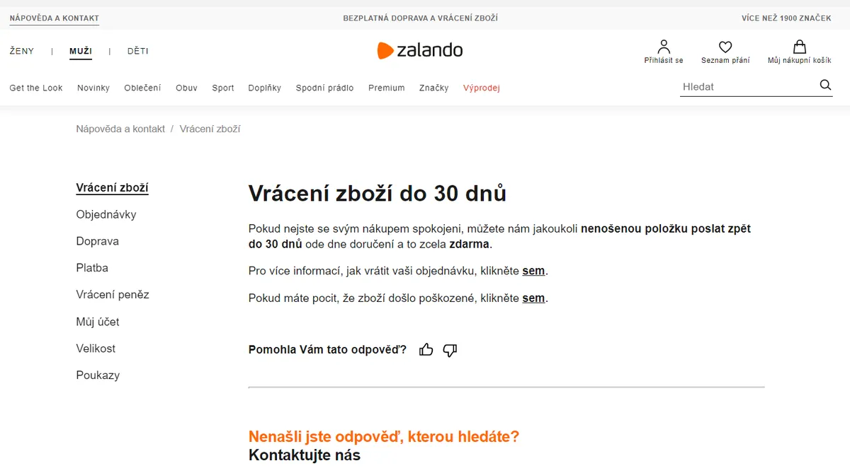 Jak by měl vypadat ideální proces vracení