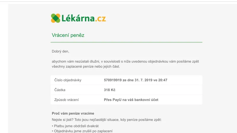 Refundace: kdo, co a za kolik?