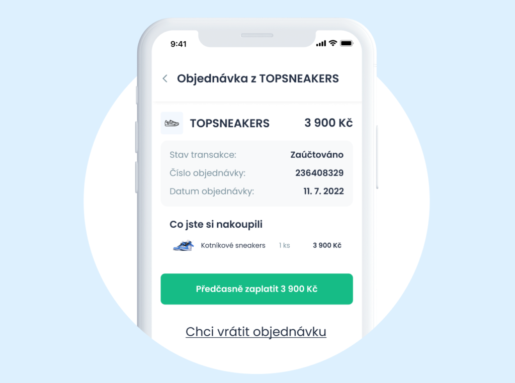 Díky spolupráci s mallpay je vrácení ještě jednodušší